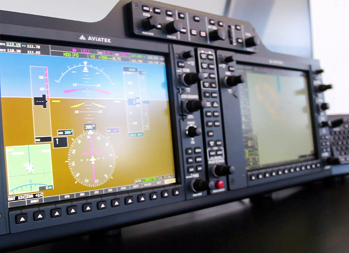 AV G1000 Complex Desktop Trainer Example AV G1000 Complex Desktop Trainer Flight Simulator