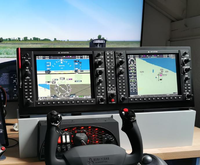 G1000 Desktop Trainer Example Setup AV G1000 Desktop Trainer